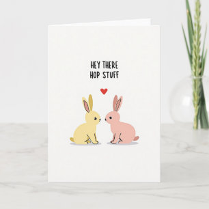 Tarjeta de Felicitación Heart Hop Stuff