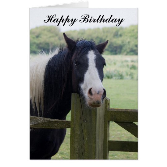 Tarjeta de felicitación hermosa del cumpleaños de