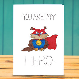 tarjeta de felicitación HERO de Nicole Janes