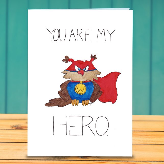 tarjeta de felicitación HERO de Nicole Janes (Subido por el creador)