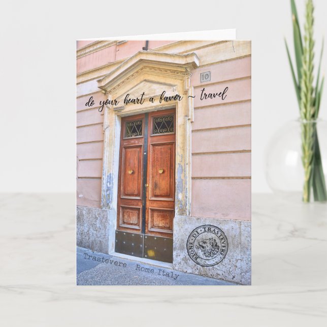 Tarjeta de felicitación HOME SWEET HOME (Anverso)