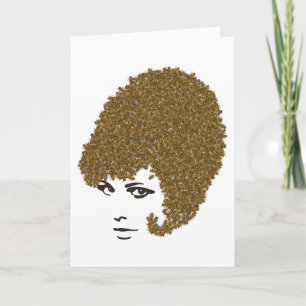 Tarjeta de felicitación Honey Bee Hive