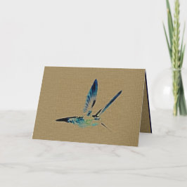 Tarjeta de felicitación Hummingbird King