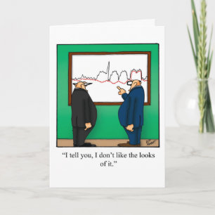 Tarjeta de felicitación Humor Blank de la oficina