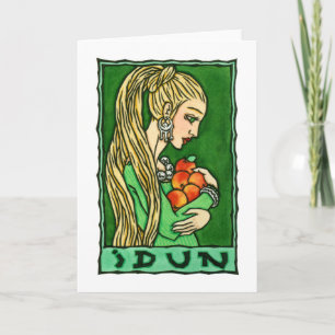 Tarjeta de felicitación Idun