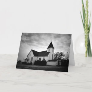 Tarjeta de felicitación - Iglesia del país