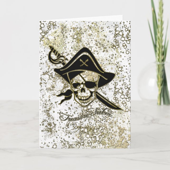 Tarjeta de felicitación II para el buscador de tes (Anverso)