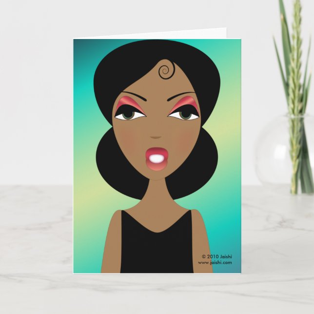 Tarjeta de felicitación iluminada (Anverso)