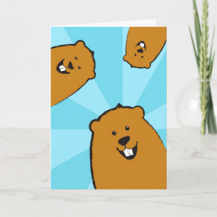 Tarjeta de felicitación ilustrada día de la