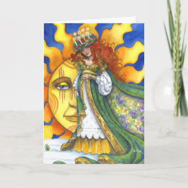 Tarjeta de felicitación Imbolc