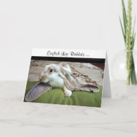 Tarjeta de felicitación inglesa del Lop