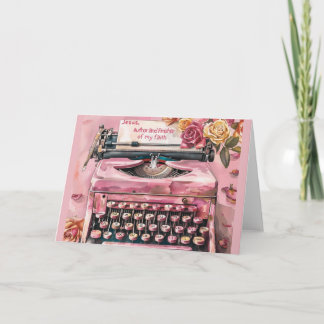 Tarjeta de felicitación inspirada en la fe de la m