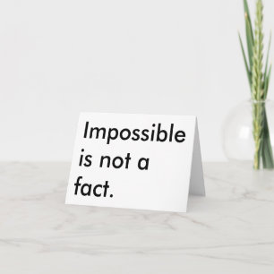 Tarjeta de felicitación - inspiradora