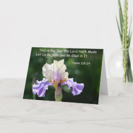 Tarjeta de felicitación inspiradora