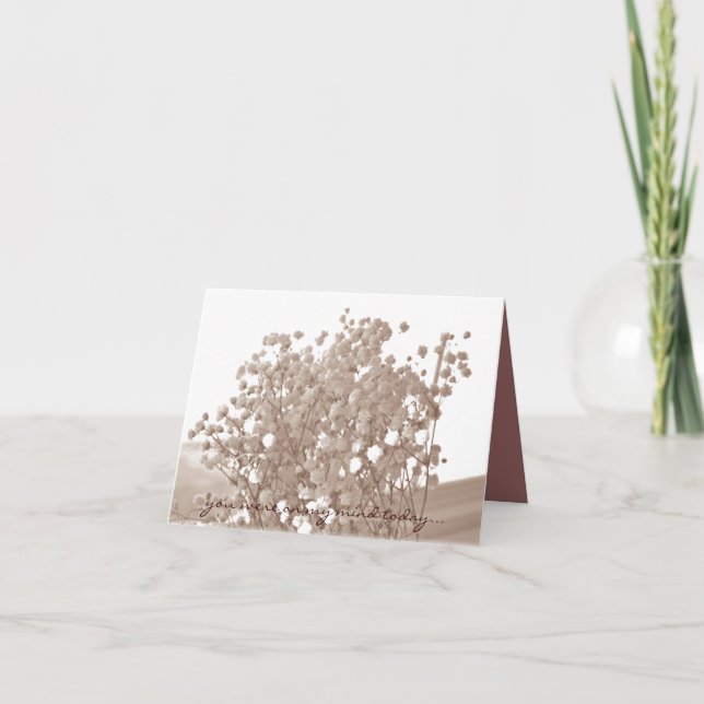 Tarjeta de felicitación inspiradora (Anverso)