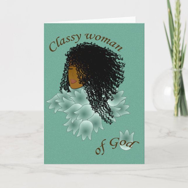 Tarjeta de felicitación inspiradora (Anverso)