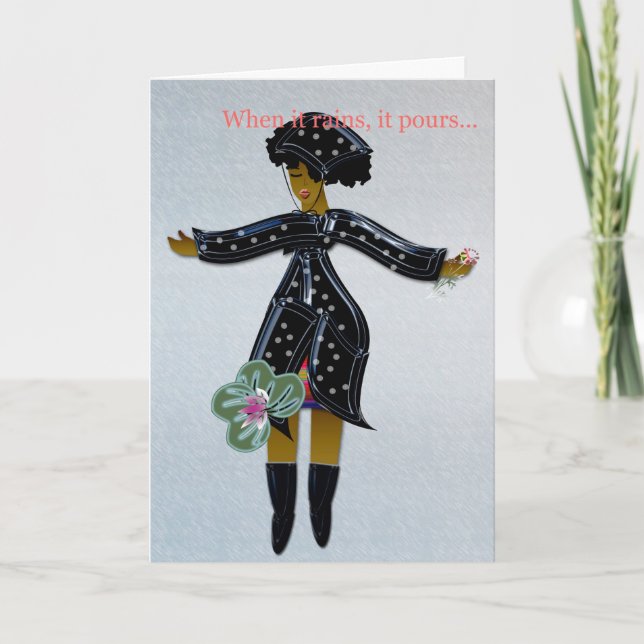 Tarjeta de felicitación inspiradora (Anverso)