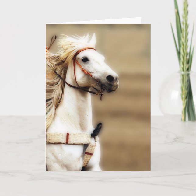 Tarjeta de felicitación interior del espacio en (Anverso)