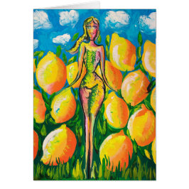 Tarjeta de felicitación interna para mujeres y lem