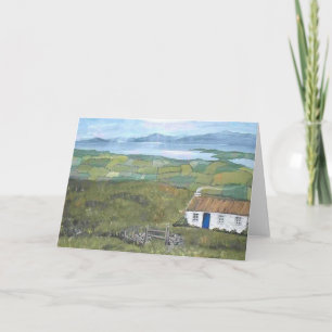 Tarjeta de Felicitación Irlandesa  Bahía de Bantry