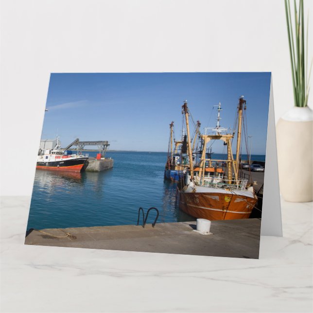 Tarjeta de felicitación irlandesa de las imágenes (Anverso)