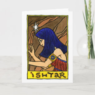 Tarjeta de felicitación Ishtar