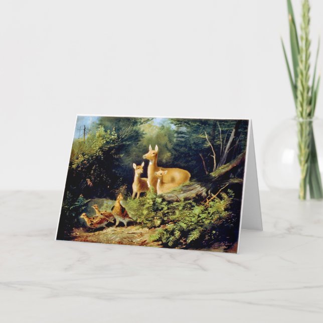 Tarjeta de felicitación Ives (Anverso)