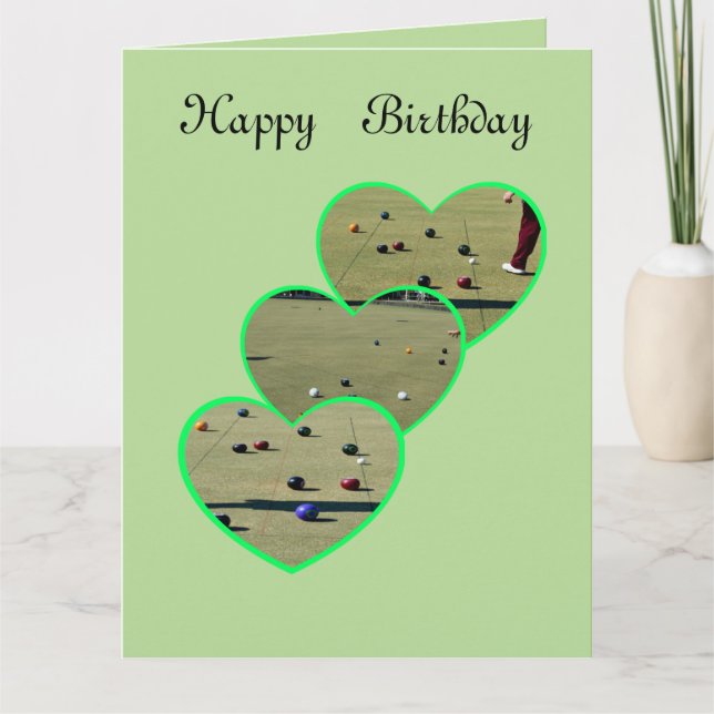 Tarjeta de felicitación Jumbo de cumpleaños feliz  (Anverso)