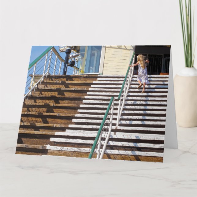 Tarjeta de felicitación Jumbo de INNOCENCIA (Anverso)