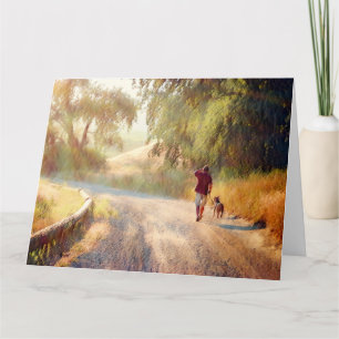 Tarjeta de felicitación Jumbo DOG HEAVEN