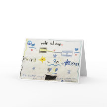 Tarjeta de felicitación Juntos Israel