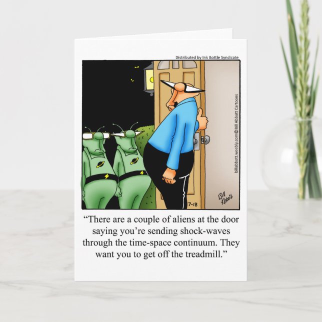 Tarjeta de felicitación Just For Laughs (Anverso)