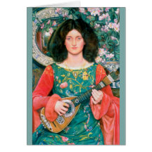 Tarjeta de felicitación Kate Bunce Melody / Musica