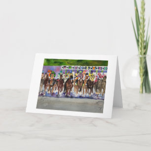Tarjeta de felicitación Kentucky Derby