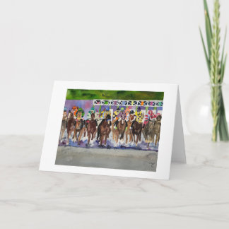 Tarjeta de felicitación Kentucky Derby