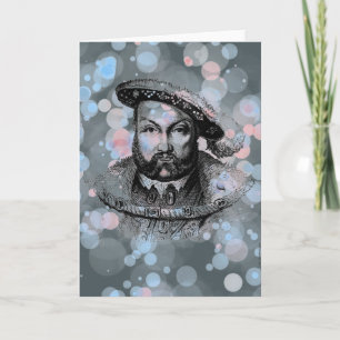 Tarjeta de felicitación King Henry VIII