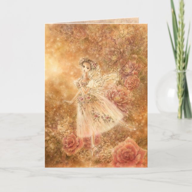 Tarjeta de felicitación La Sylphide (Anverso)