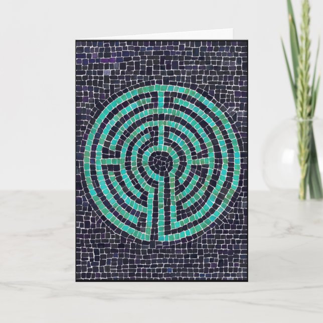 Tarjeta de felicitación LABYRINTH III (Anverso)
