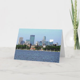 Tarjeta de felicitación: Lago Calhoun, Minneapolis