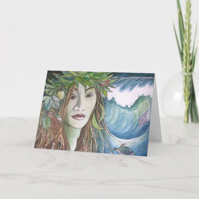 Tarjeta de felicitación: Laka (Anverso)