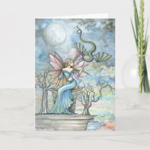 Tarjeta de felicitación Land Beyond Fairy Dragon