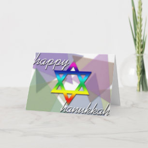 Tarjeta de felicitación LGBT Chanukah