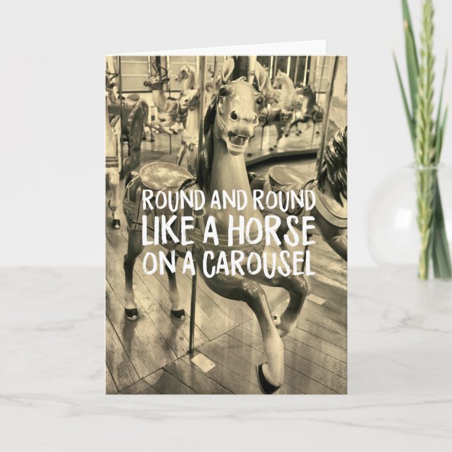 Tarjeta de felicitación LIFE RIDE (Anverso)