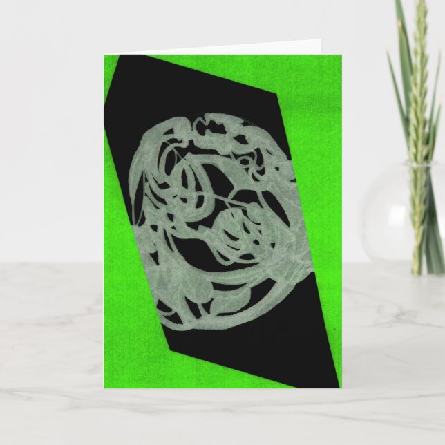 Tarjeta de felicitación Lime Orgin (Anverso)