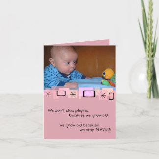 Tarjeta de felicitación linda del cumpleaños del