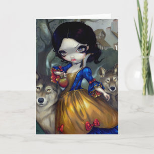 Tarjeta de felicitación "Loup-Garou: Blanche Neige