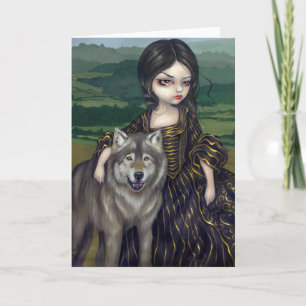 Tarjeta de felicitación "Loup-Garou: Pastorale"
