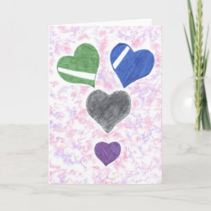 Tarjeta de felicitación Love Hues