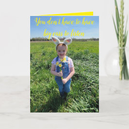 Tarjeta de felicitación "Lucy"