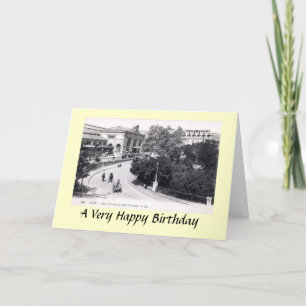 Tarjeta de felicitación - Lyon, Francia (Gare Perr